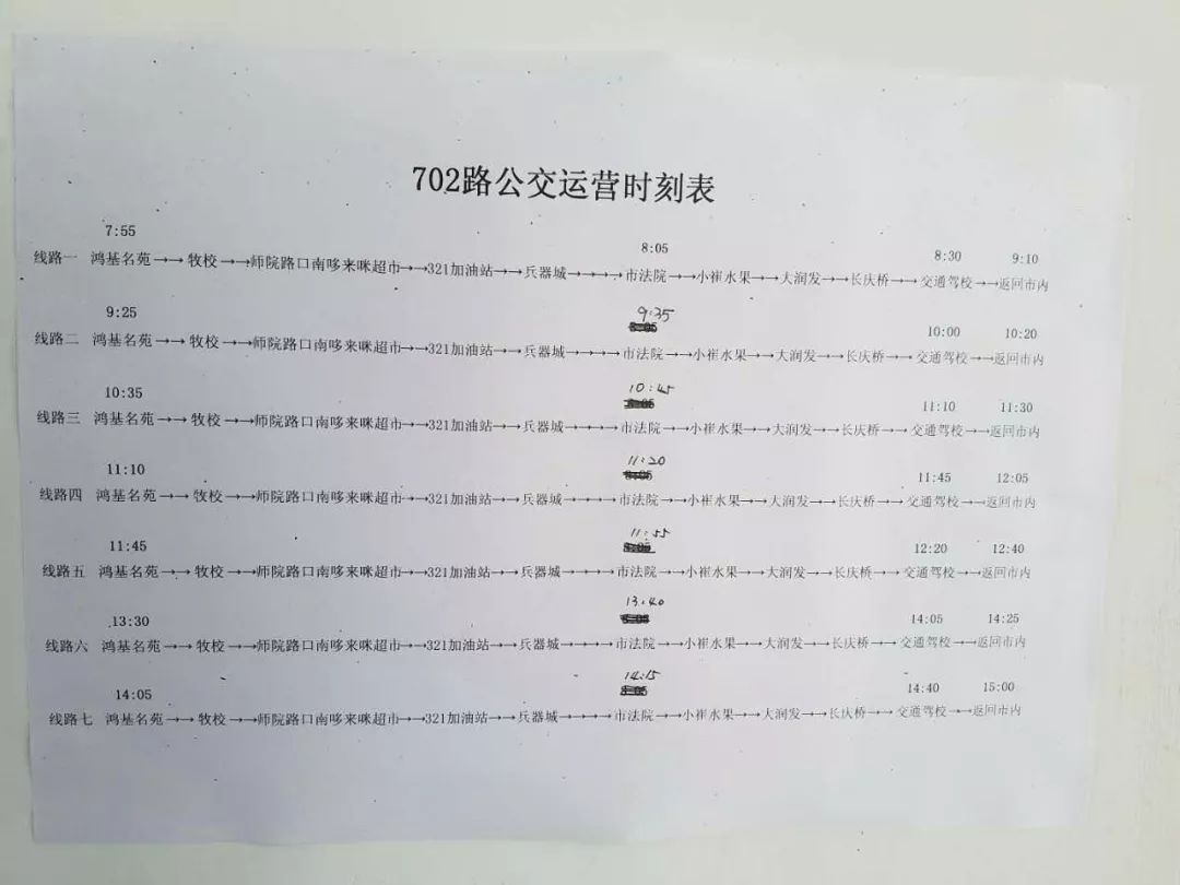 城事好消息白城又新增加公交线路具体站点公布看看一定路过你家