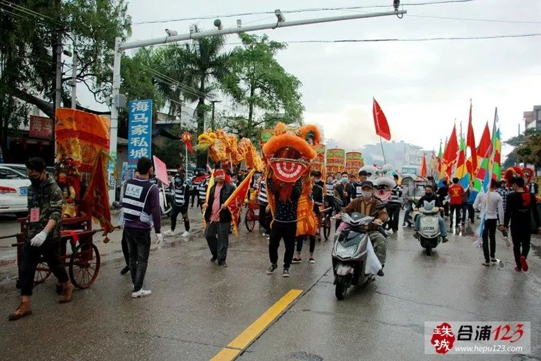 震撼山口的游神场面壮大好多人都没见过