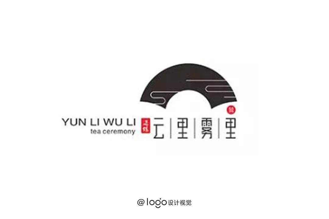 中国风扇形logo设计小集