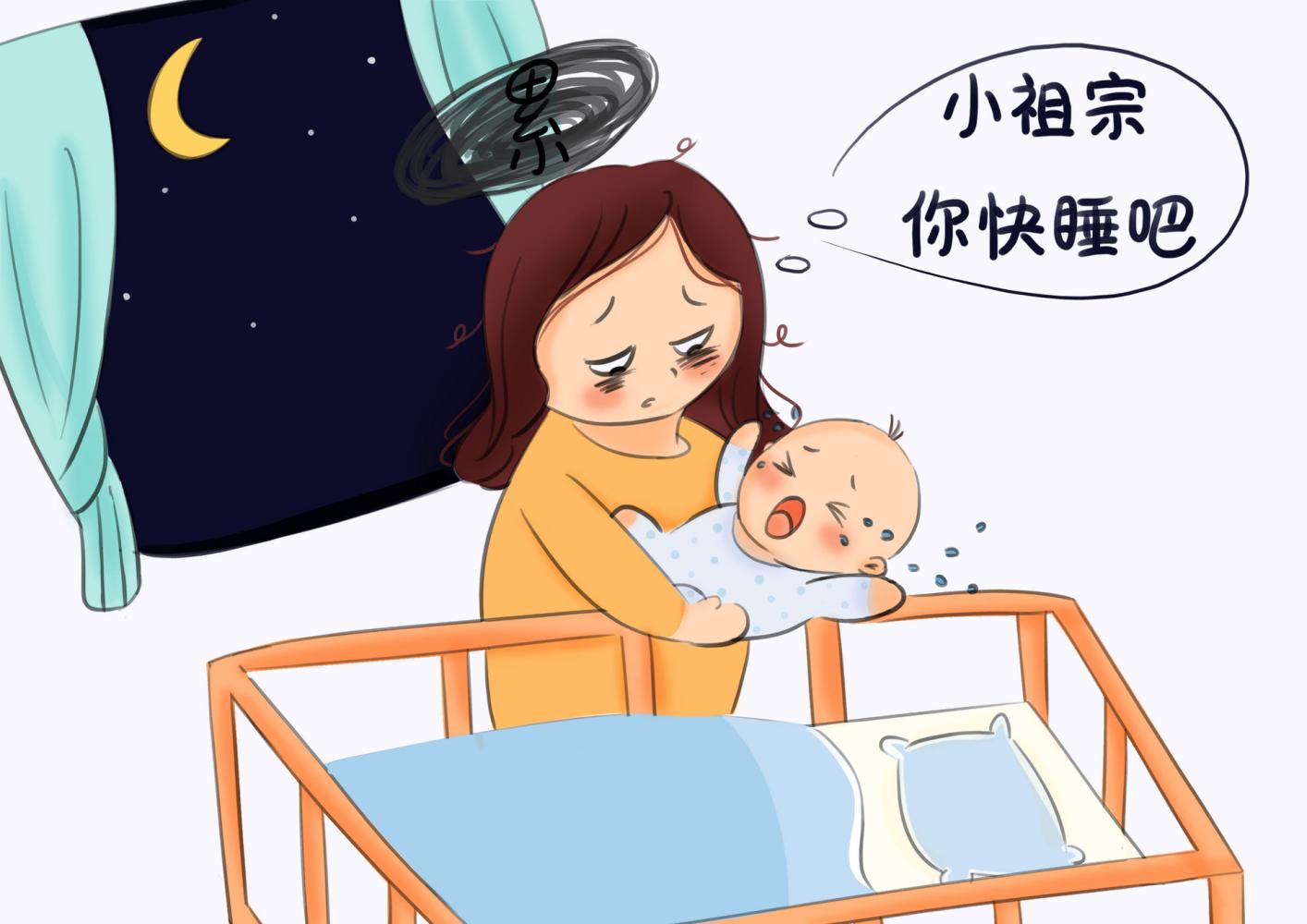 宝宝频繁夜醒,爸妈各种遭罪,如何科学避免宝宝夜醒?