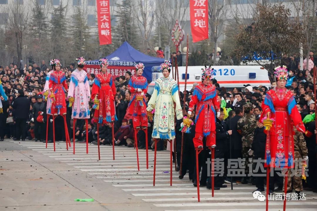 樊村篇 | 2019年"鱼跃龙门·华耀河津"元宵节社火