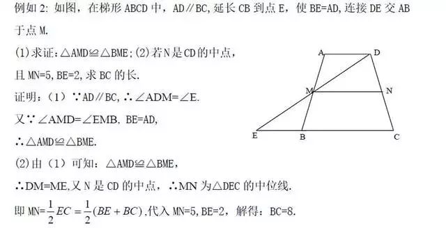 中考数学题型讲解全等三角形与特殊四边形 图形