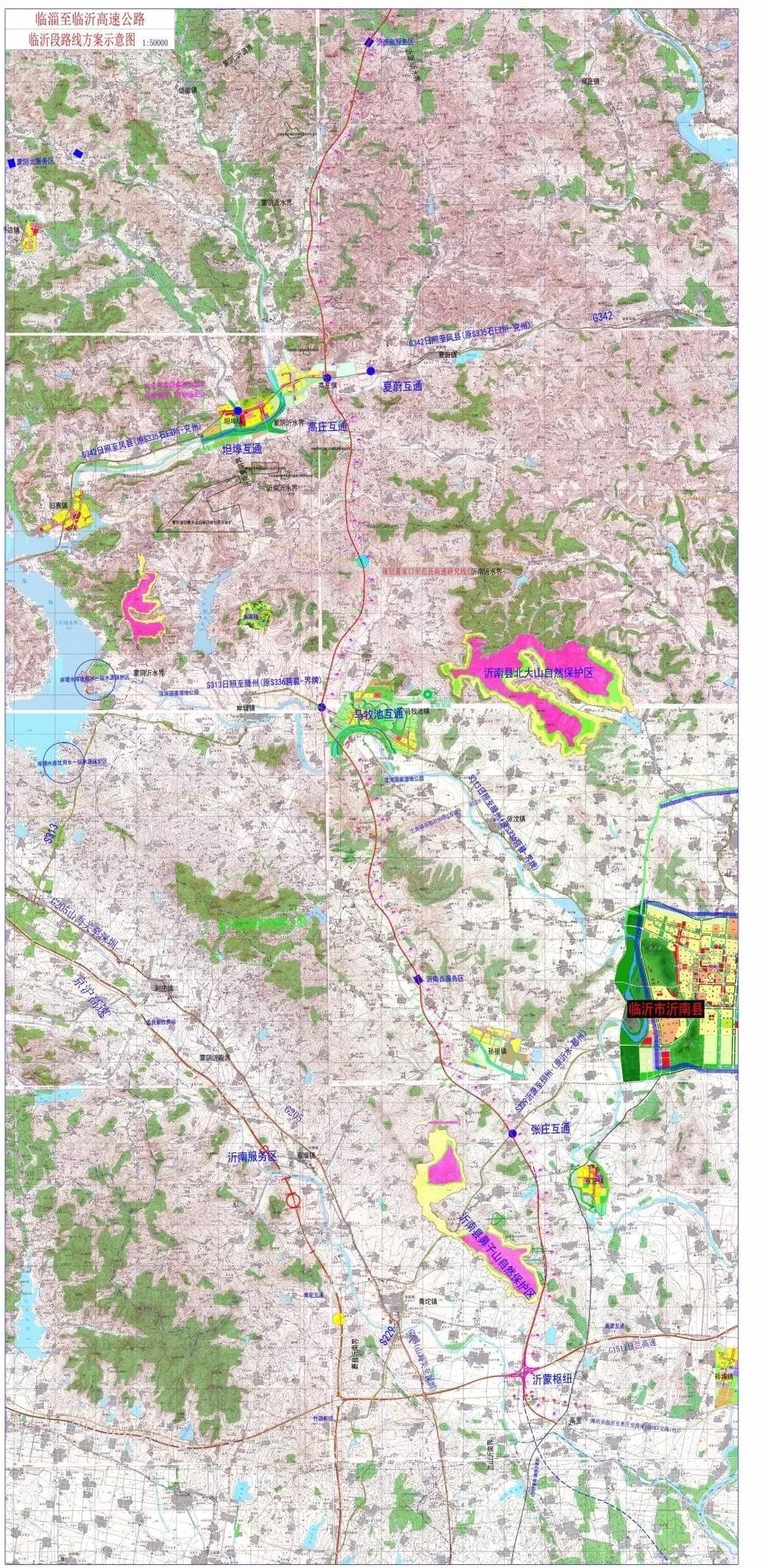 济高高速高清规划图 唐王境内最终高速规划图 济泰高速公路济南收费口