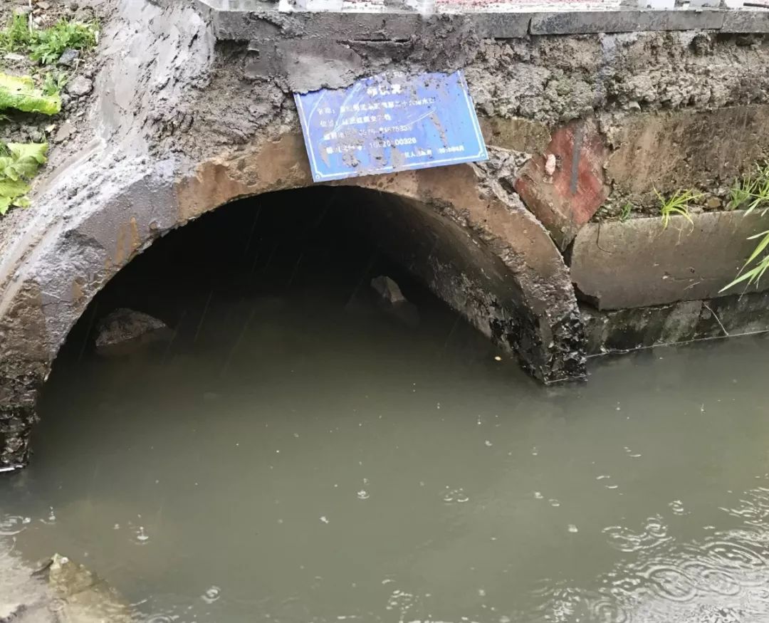 渠,管道等设施向河道排放污水或雨水或雨污混合水的口子