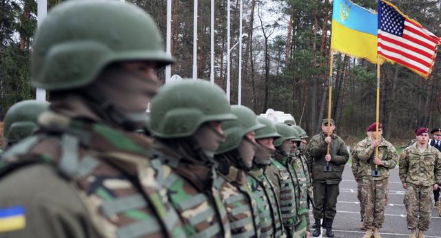 2月22日,乌克兰国防部计划提交一份"关于2019年允许其他国家武装部队