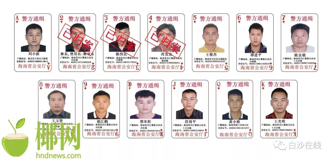 昌江黄鸿发案,27人投案自首,剩下在逃嫌犯:警方喊你自首