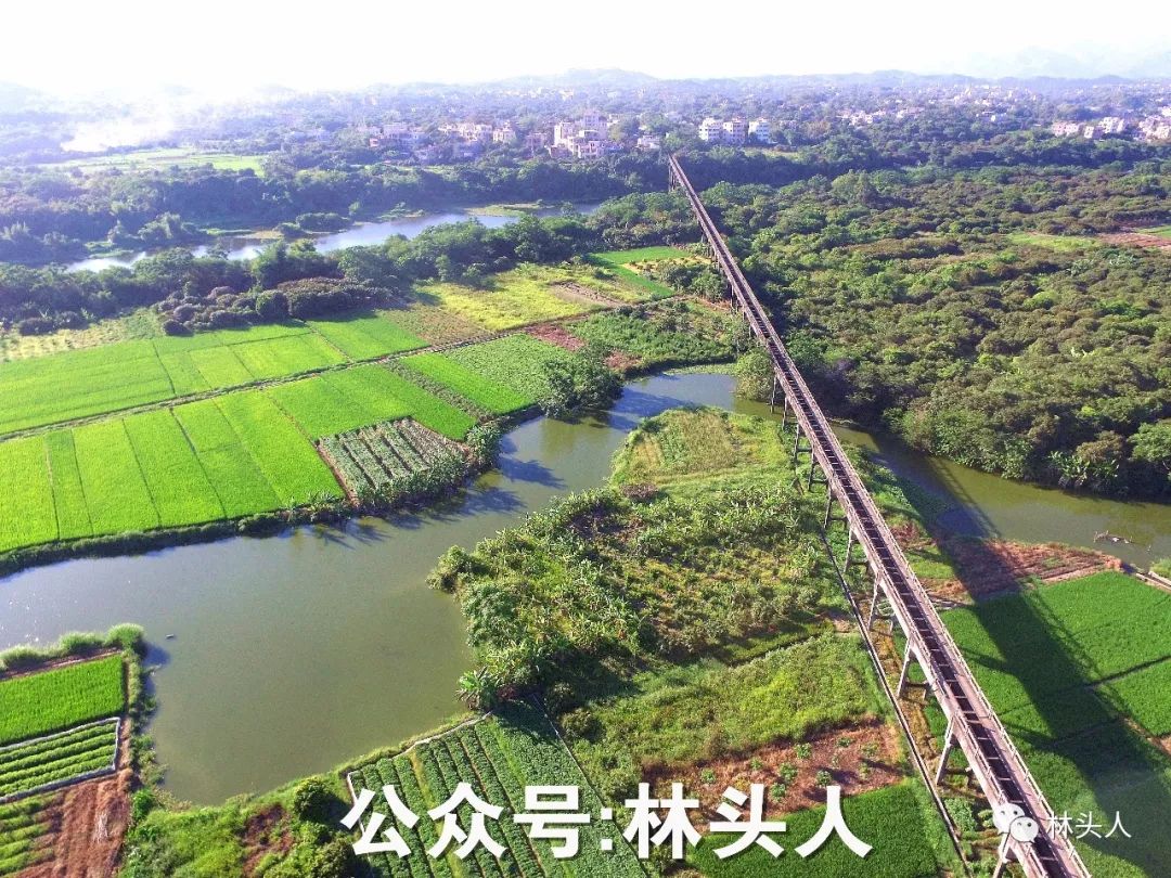 电白旅游胜地30米高空飞越沙琅江遥望浮山岭电白独一无二