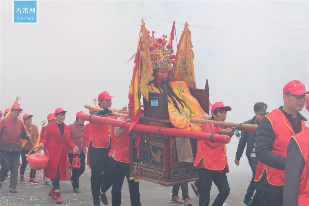 古雷镇古城村恭送『入庙』,祈福合社平安