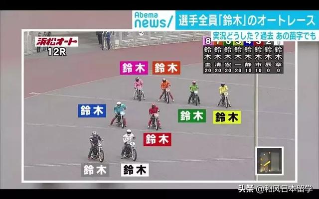 日本摩托車大賽，8名選手全姓鈴木！解說員分分鐘崩潰... 搞笑 第1張