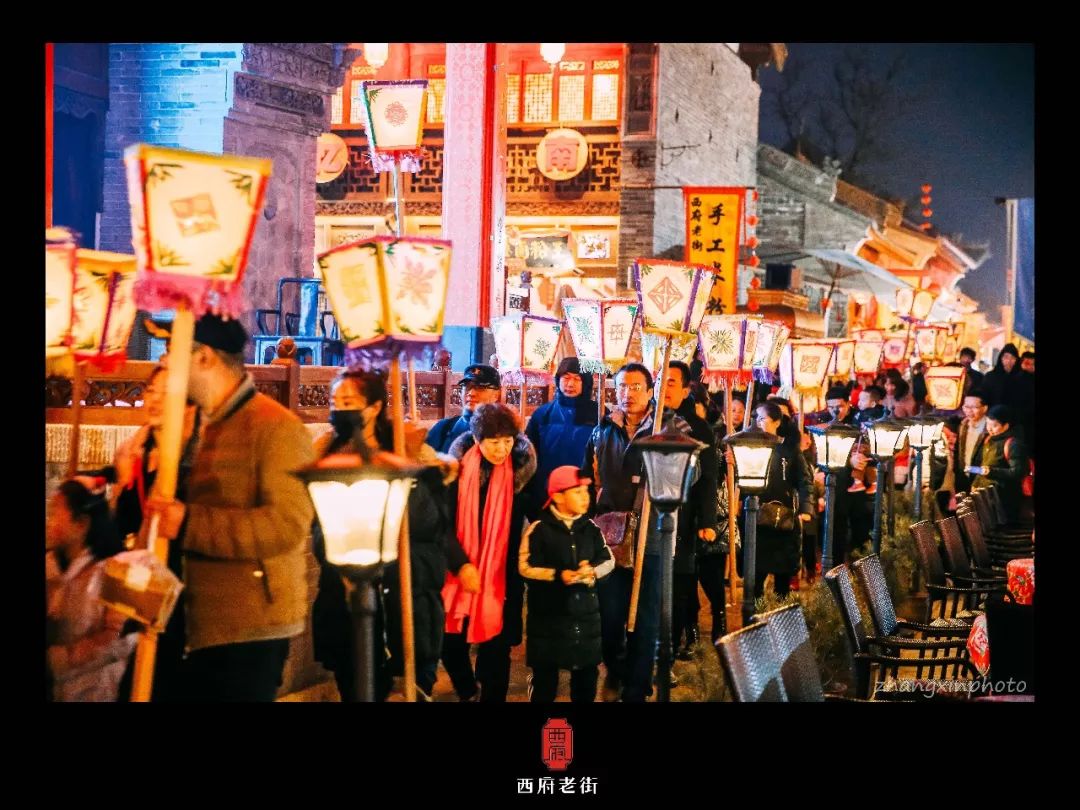 西府老街昨夜上演排灯盛宴错过别慌7天后宝鸡最大规模排灯节等着你