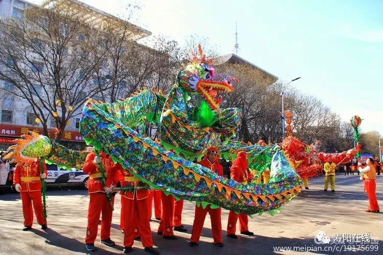 2019寿阳元宵节街头社火掠影!