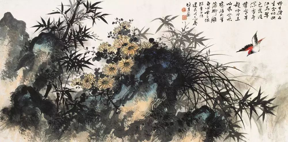 大师黎雄才的花鸟精彩