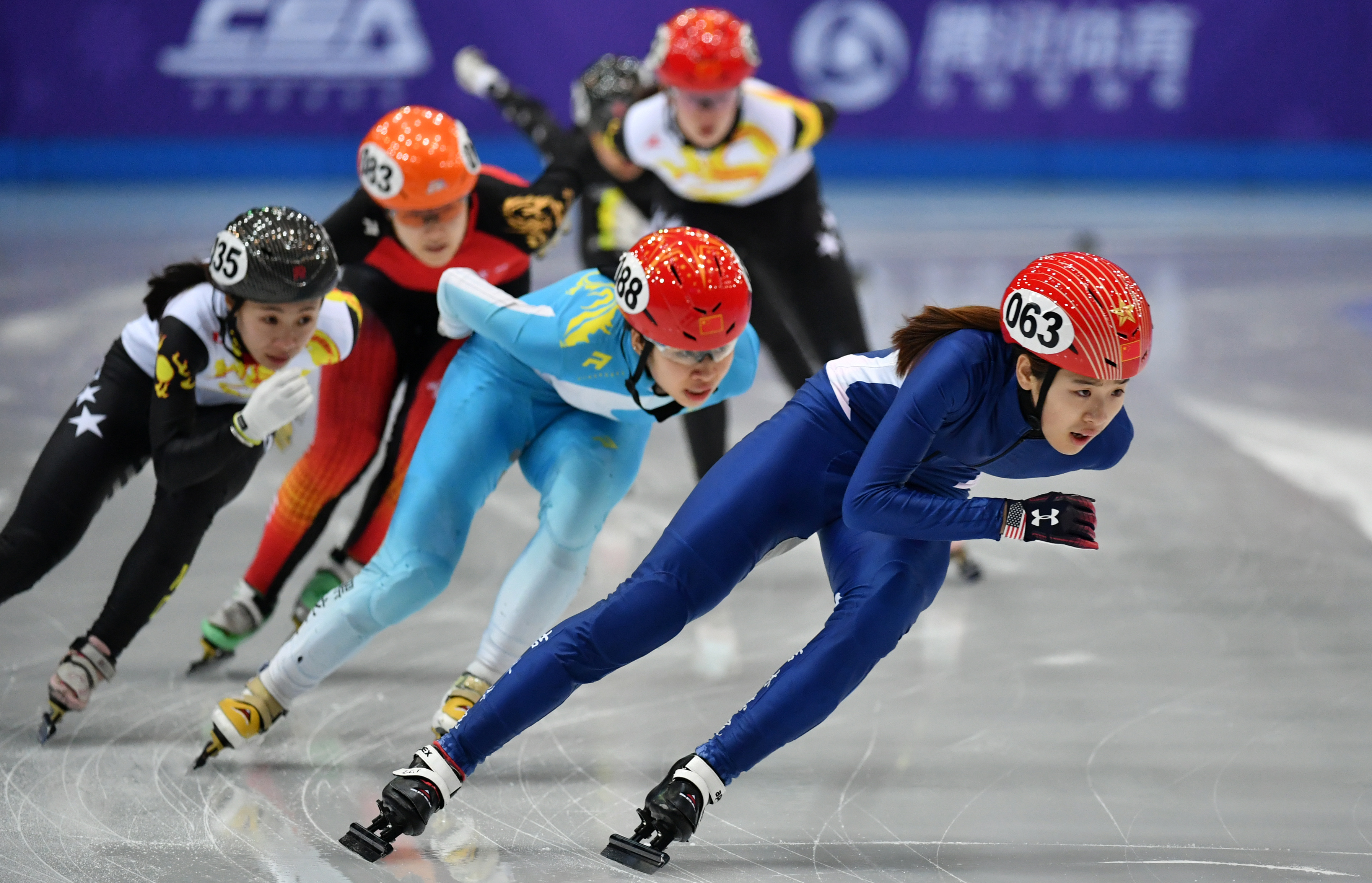 短道速滑——中国杯精英联赛总决赛:张楚桐夺得女子1500米冠军