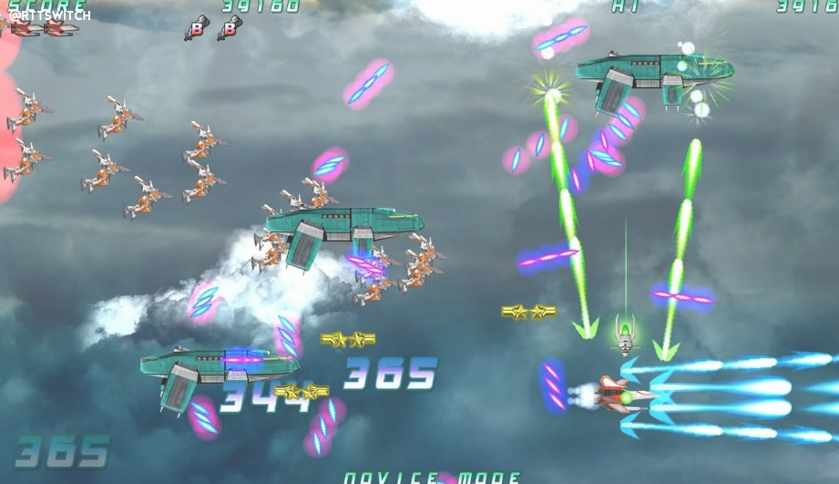 硬核飛行彈幕遊戲《旋轉炮手》2月28日登陸SWITCH 遊戲 第2張