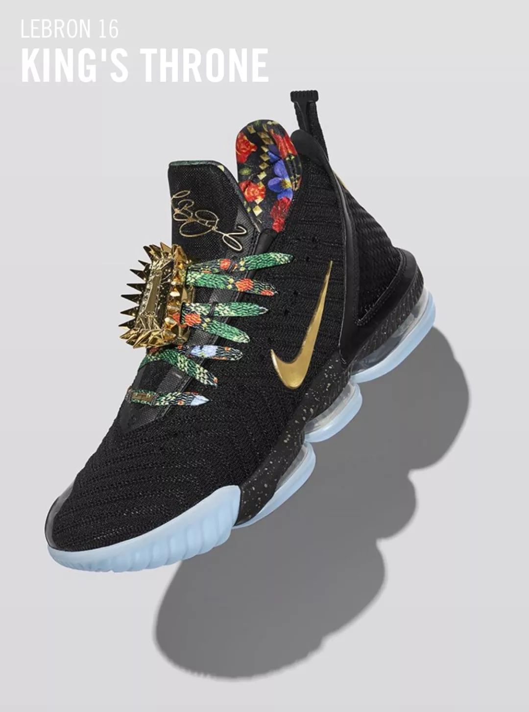 【限量发售】lebron 16 "king"s throne "线上抽签2月24日开启