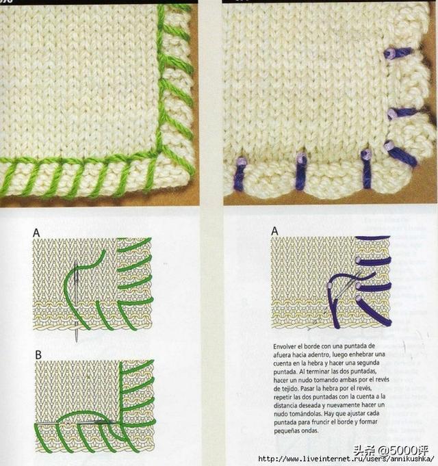 毛衣上刺绣教程精华,建议收藏