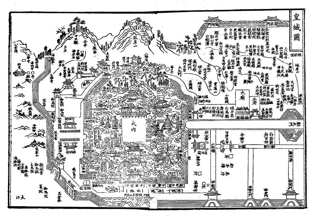 地理位置就在如今的故宫;宋分南北宋,南宋皇宫遗址在杭州西南凤凰山下