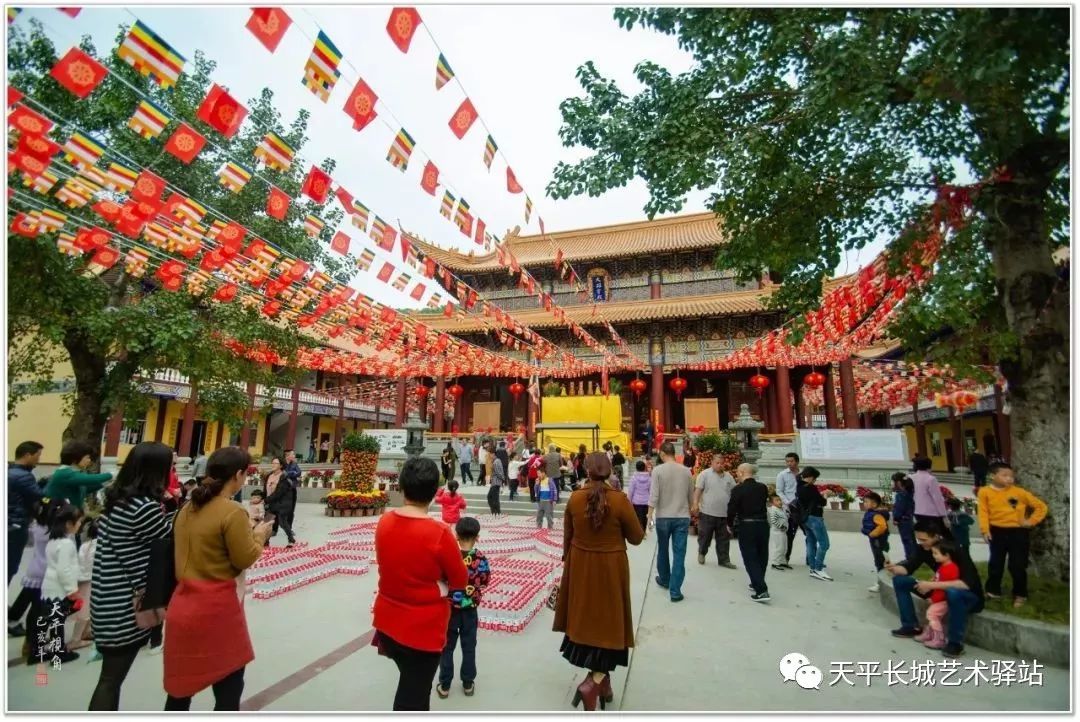 行摄春节打卡揭西黄龙寺网红小天坛