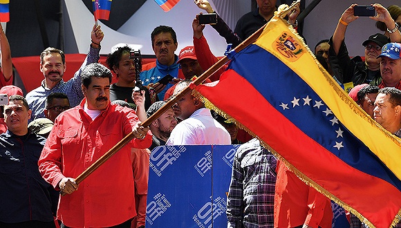 马杜罗宣布委内瑞拉与哥伦比亚断交
