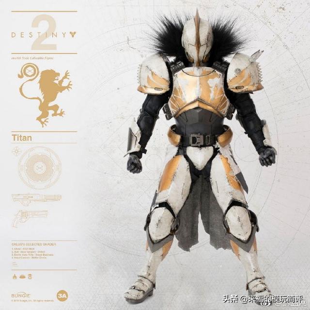 titan泰坦1:6可动人偶 golden trace shader