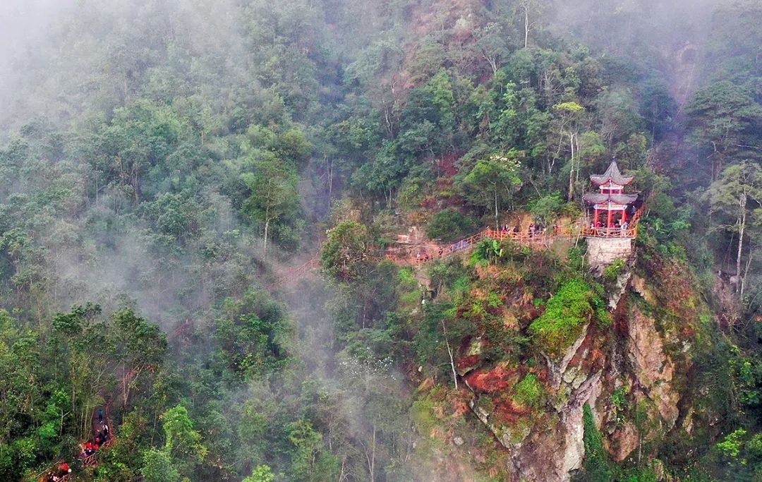 平南北帝山太美了!每一处景色都是惊艳.你去看了吗?