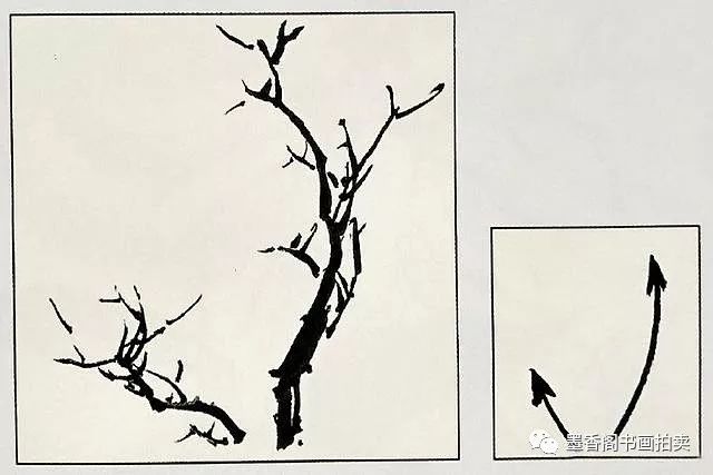 国画基础|花鸟画的简单构图法,构图的十要素