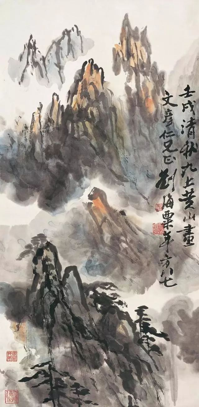 国画巨匠刘海粟绘画作品精选
