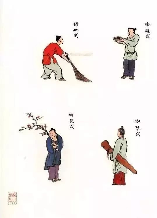 《芥子园画谱》点景人物29幅,极品收藏!_画坛