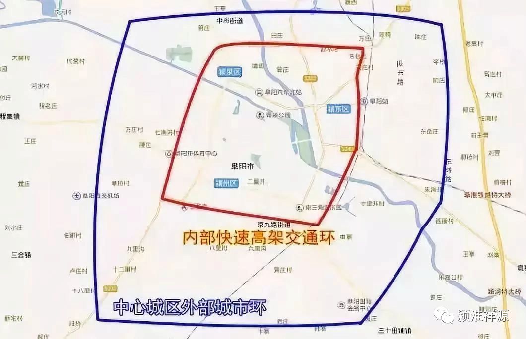 作为阜城西部重要干道,霞光大道是阜阳中心城区外部城市环(东环路-新