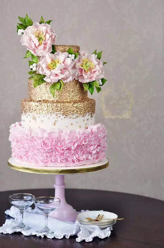 創意、搞笑、絕美的婚禮蛋糕集～～簡直美翻了！ 搞笑 第66張