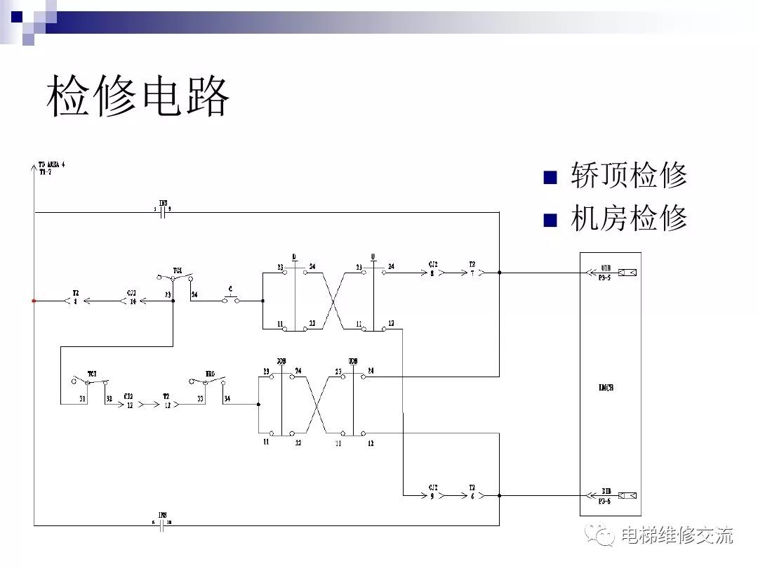 【ibe】电梯电气原理图结构讲解