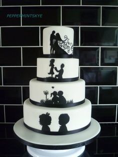 創意、搞笑、絕美的婚禮蛋糕集～～簡直美翻了！ 搞笑 第14張