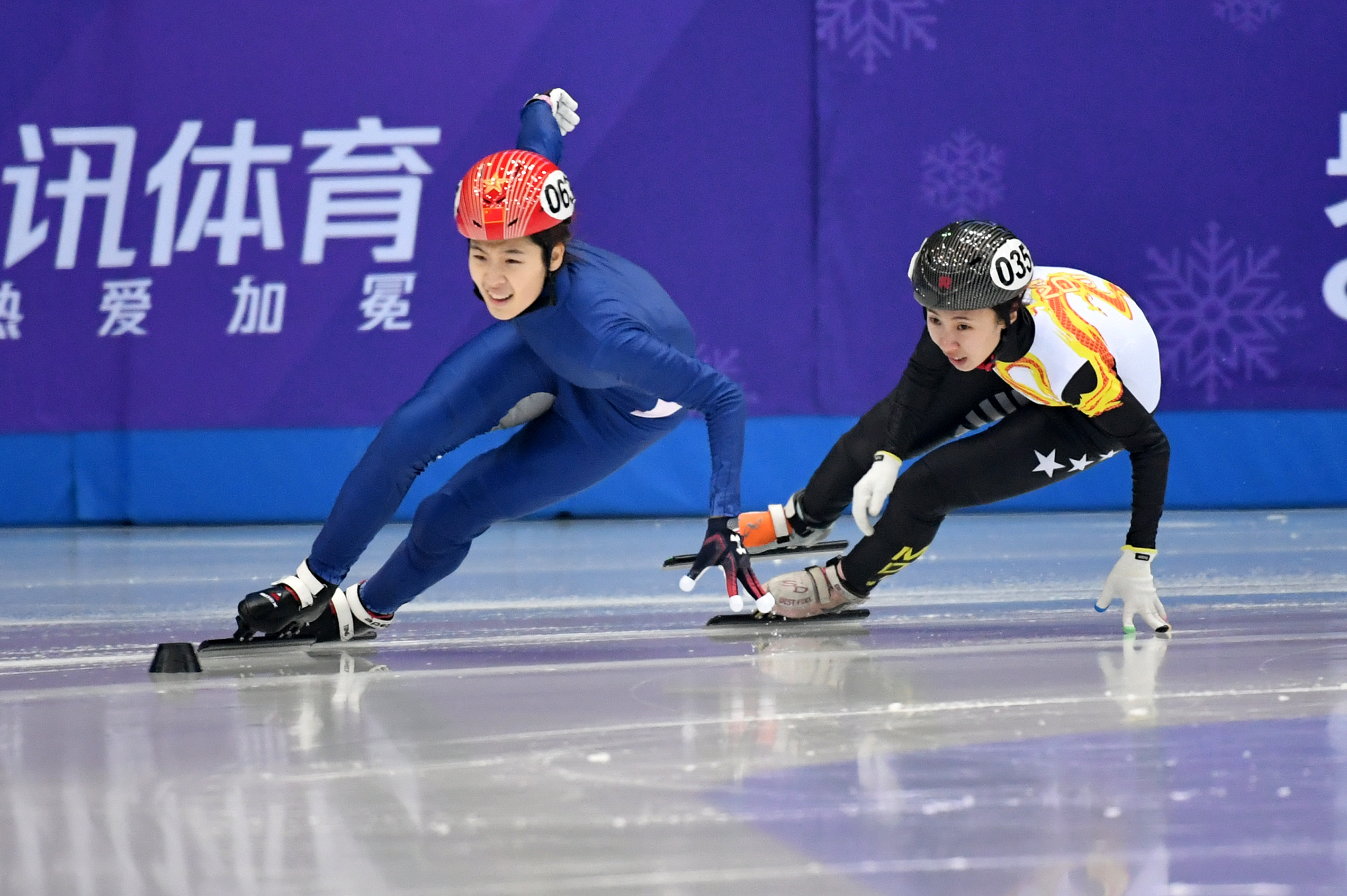 短道速滑——中国杯精英联赛总决赛:张楚桐夺得女子1000米冠军