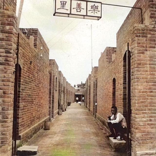 天津老照片1938年，昔日东马路和平路