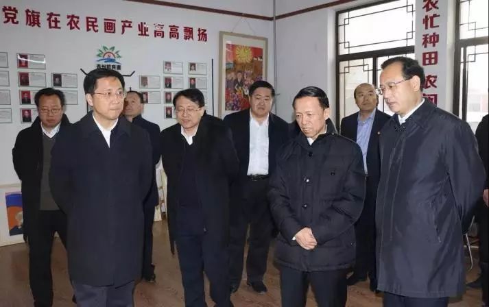 副省长王书坚,潍坊市委书记惠新安现场指导工作