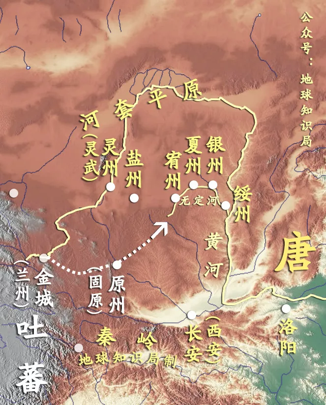 夏绥节度使辖地大致在今天陕西省北部,包括夏州(位于今陕西靖边,元废)