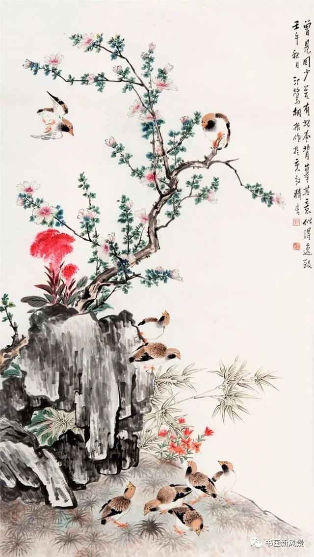 这位擅画柳燕,是钱松岩,陆俨少的老师!