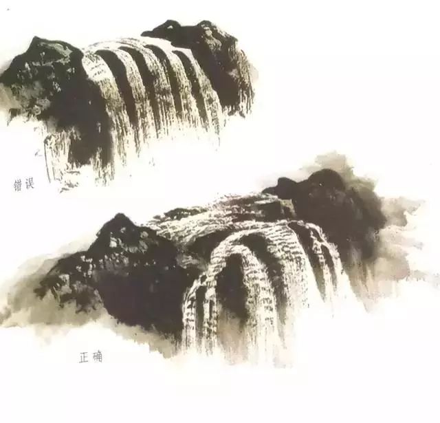 教你怎样画山水画,云水的画法步骤