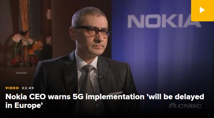 愛立信、諾基亞CEO：5G部署，歐洲將落後 國際 第2張