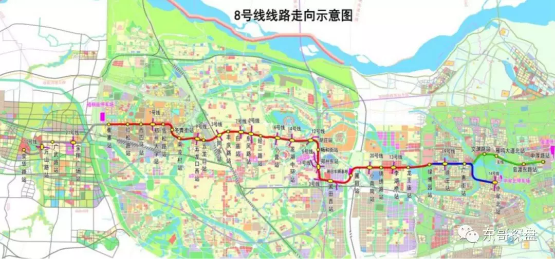 郑州地铁8号线牵动了很多人的心.