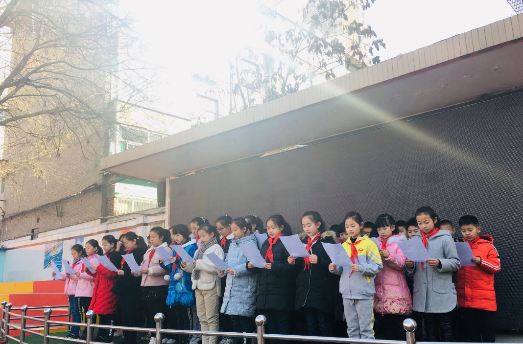 校园活动|大营盘小学:我们在春天种下希望-2019年春季开学典礼