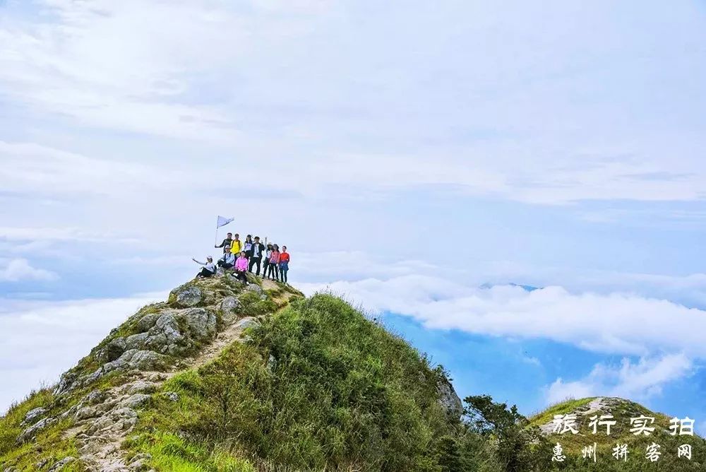 惠州大南山,不同路段有不同的风景;它能和户外圣山武功山媲美;运气好