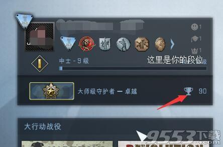 csgo怎么看提升段位