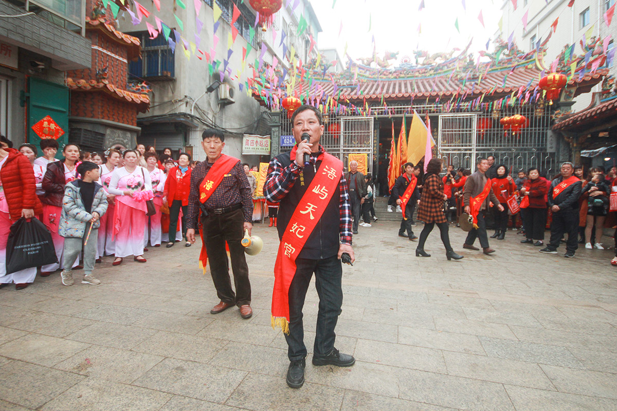 原生态浯屿岛,元宵节擂尪公