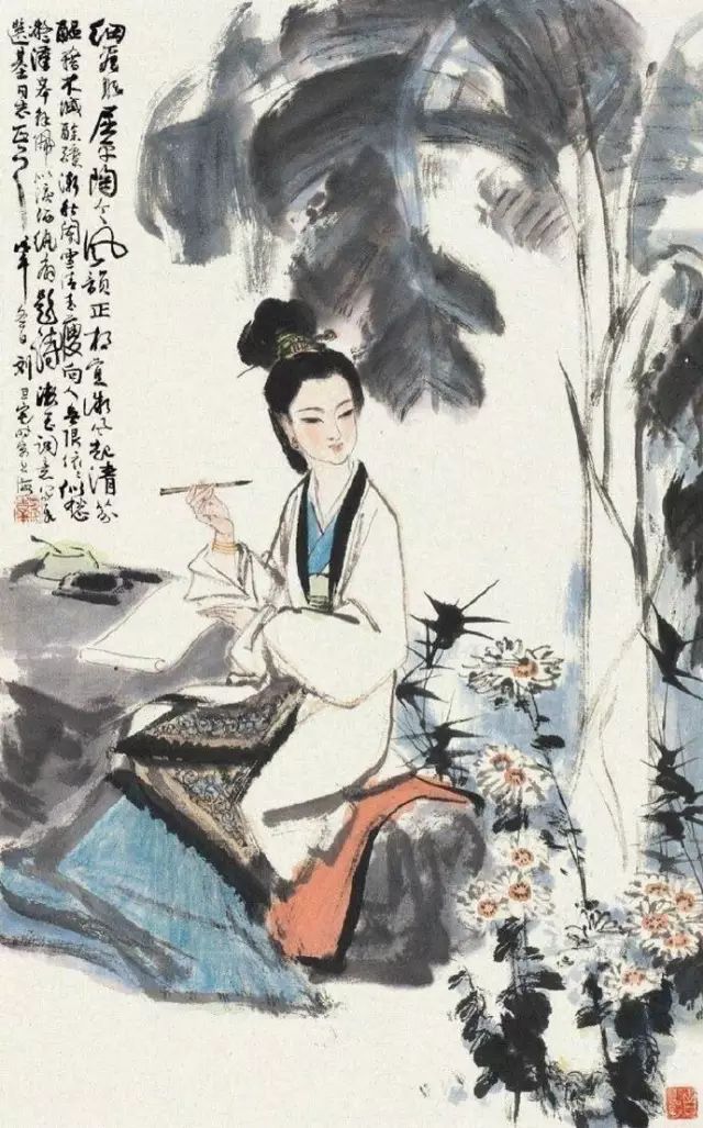 形容才女的诗句