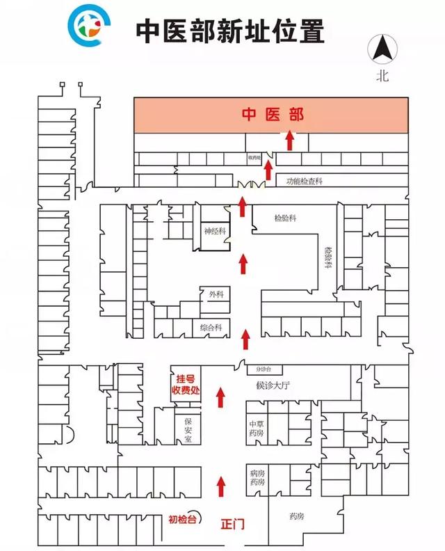                     “中医科”升级为“中医部”，新址在这里