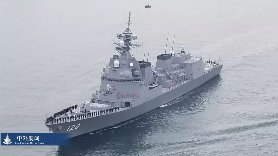 日本海自"不知火"号驱逐舰正式服役
