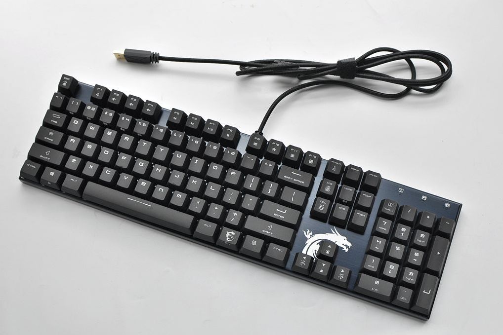 微星gk50机械键盘评测     