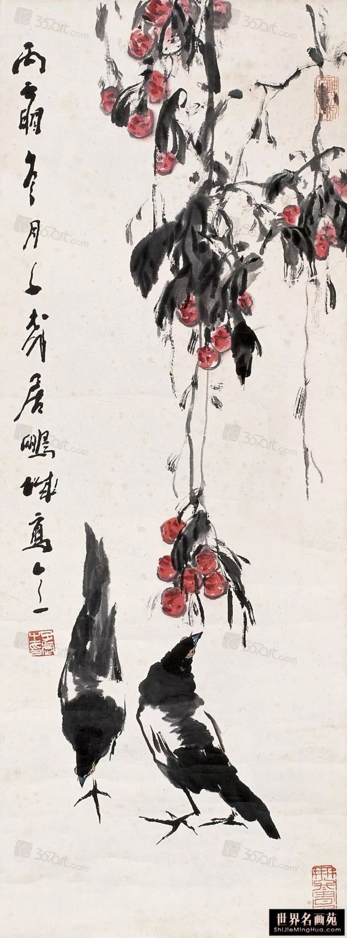 王子武花鸟画欣赏