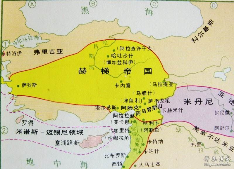 赫梯国王铁列平于公元前16世纪后期进行了改革,解决